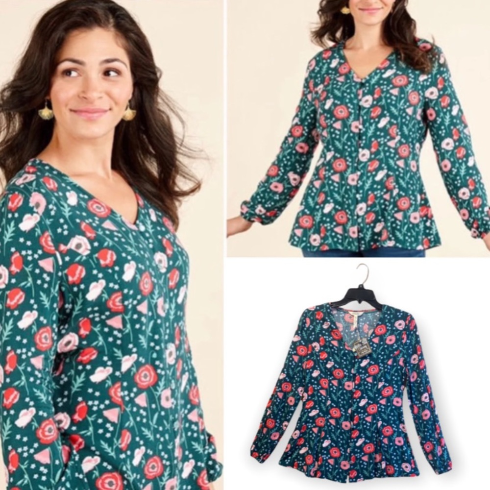 NWT Matilda Jane Once Upon A Time Yesteryear Poppy Tunic